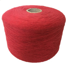 red cotton polyester blended yarn recyclable cotton cangnan textile factory knitting fabric